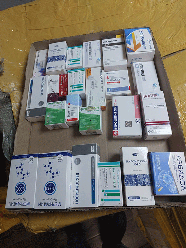 Партия гуманитарной помощи передана в зону СВО